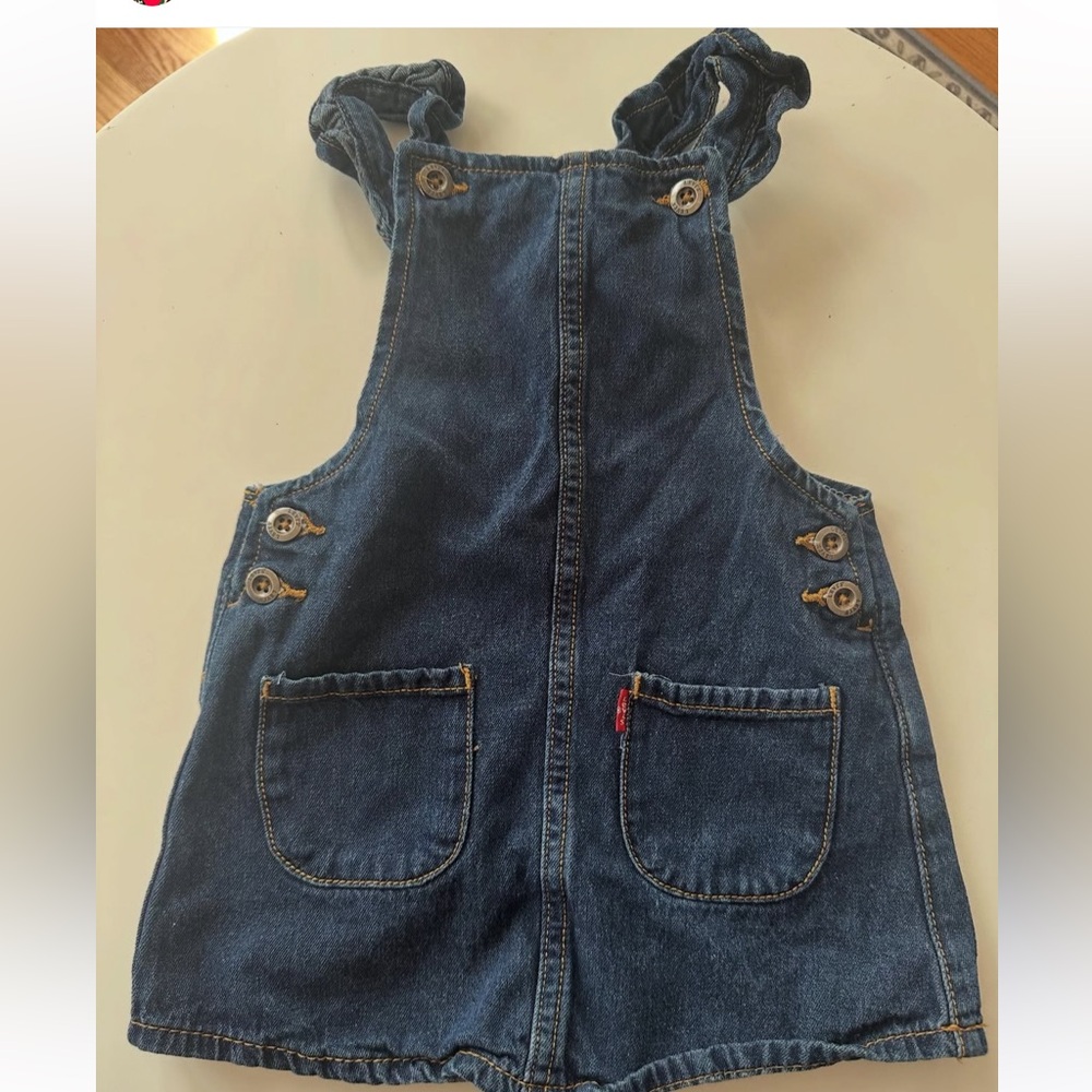 Levi's Classic Blue Kids Overalls